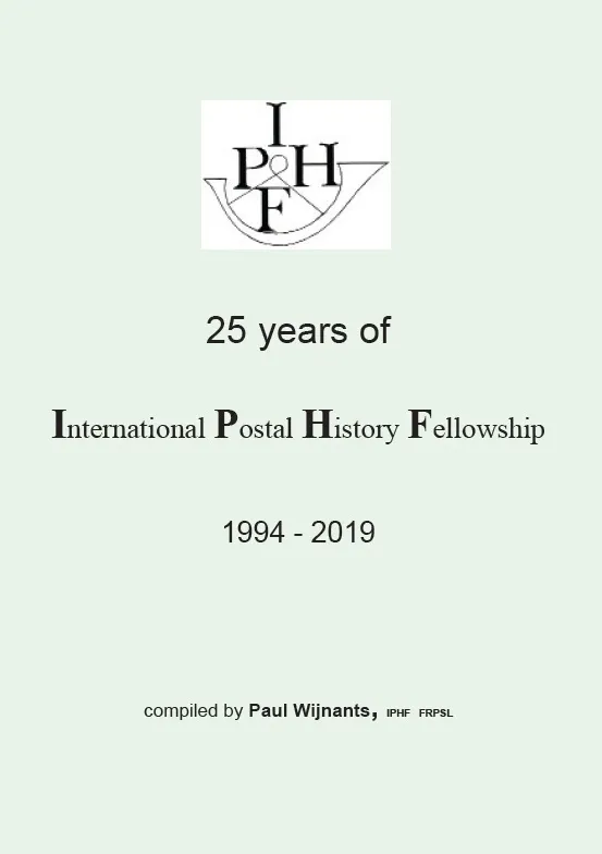 الجائزة الخاصة SP-9: Postal History Fellowship من IPHL Library
