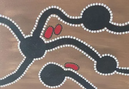 الجائزة الخاصة SP-26: Aboriginal Painting من Bernie Beston