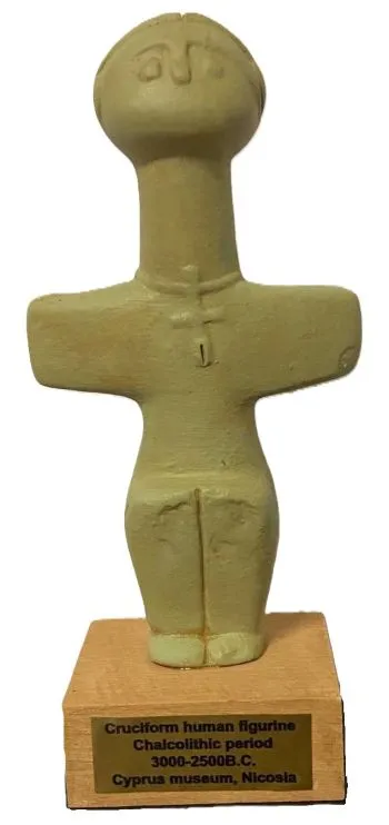 الجائزة الخاصة SP-51: Cruciform Human Figurine من Cyprus Philatelic Society