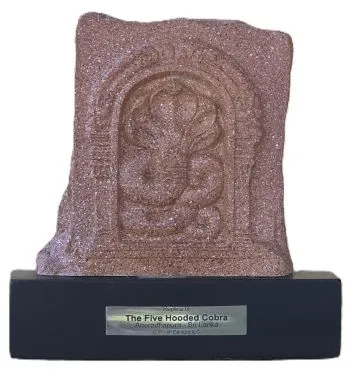 الجائزة الخاصة SP-52: Five Hooded Cobra من Philatelic Society of Sri Lanka